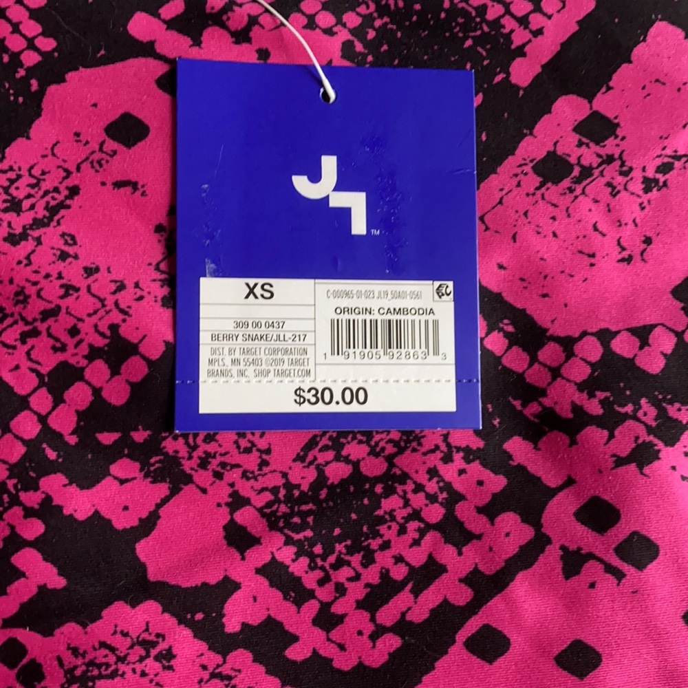 Joy Lab Snake Print High-Waisted Leggings Size XS - Picture 3 of 3